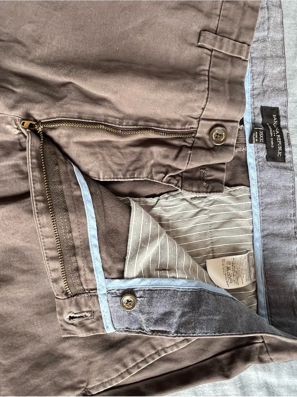 Banana Republic Dark Brown Chino Pants
